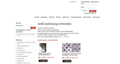 Desktop Screenshot of antikepitoanyag.hu